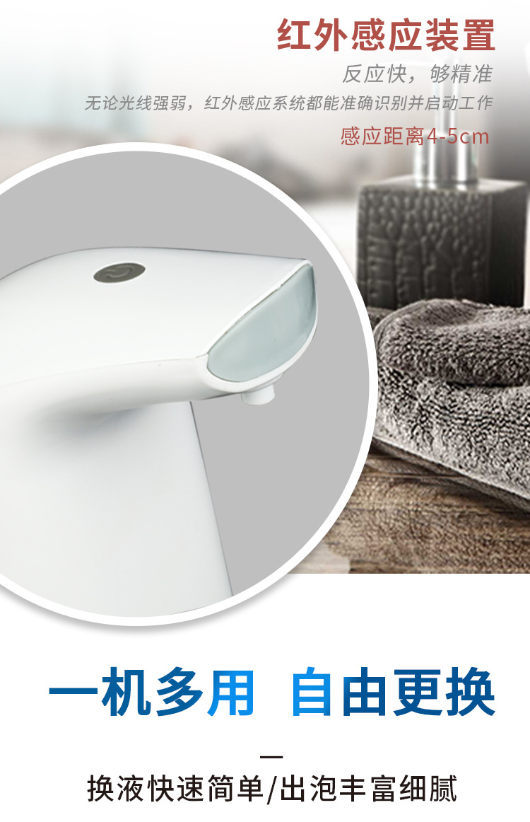 Intelligent Inductive Soap Dispenser Induction Foam Washing Mobile Phone Alcohol Spray Sterilizer Automatic Hand Washer Hand Sterilizer Intelligent Inductive Soap Dispenser Induction Foam Washing Mobile Phone Alcohol Spray Sterilizer Automatic Hand Washer Hand Sterilizer