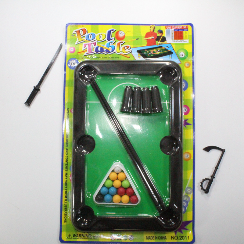 Children's Toy Plastic Table Tennis Billiards Educational Hands-on Toy Suction Card Toy