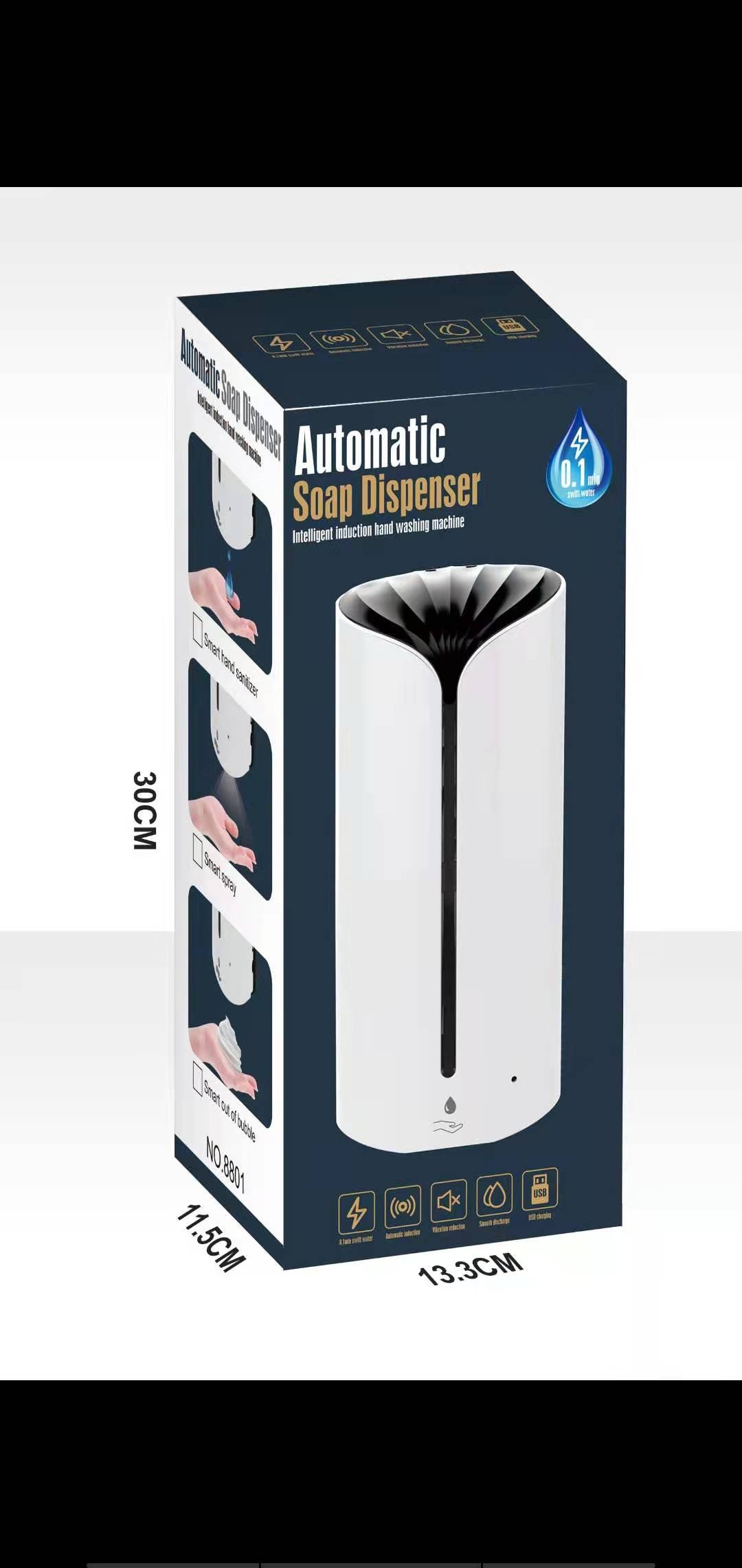 Mobile Phone Washing Automatic Intelligent Induction Hand Washing Machine Battery Soap Dispenser Plug-in Household Electric Hand Sanitizer