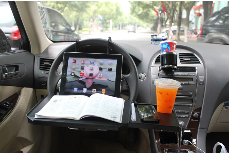 The third generation of shunwei drawer-type car desk computer table table table with card slot sd-1508