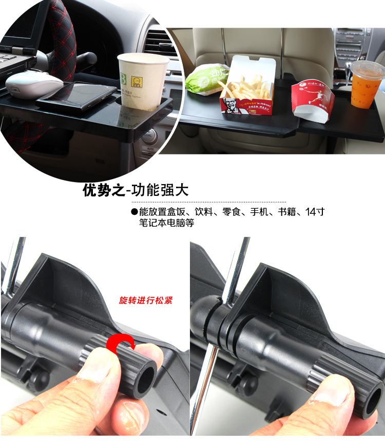 The third generation of shunwei drawer-type car desk computer table table table with card slot sd-1508