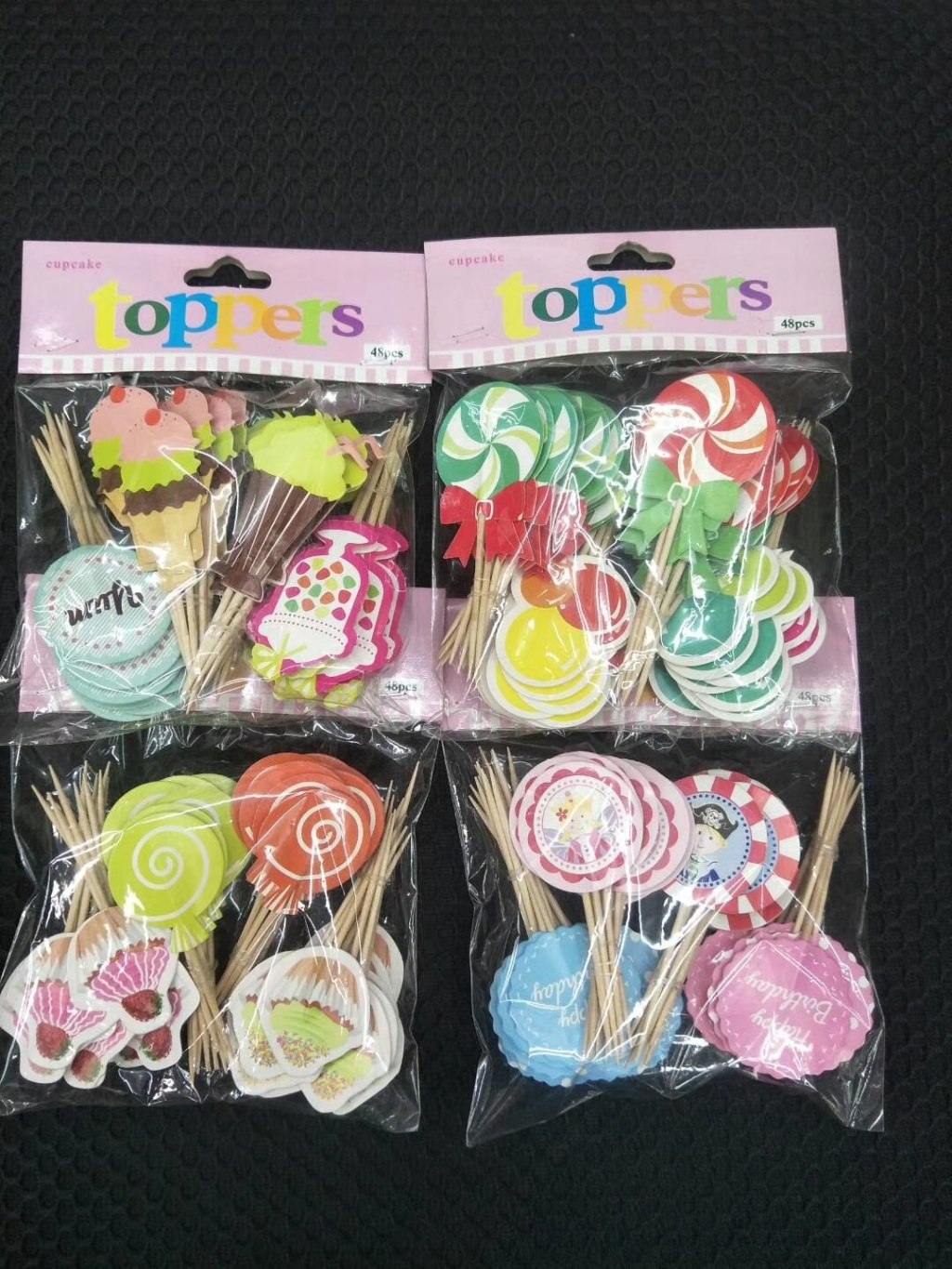 Birthday Cake Decoration Toothpick Insert Card Party Decorative Dessert Table Toothpick Inserts Double-Sided Cartoon Cake Flag Birthday Birthday Cake Decoration Toothpick Insert Card Party Decorative Dessert Table Toothpick Inserts Double-Sided Cartoon Cake Flag Birthday