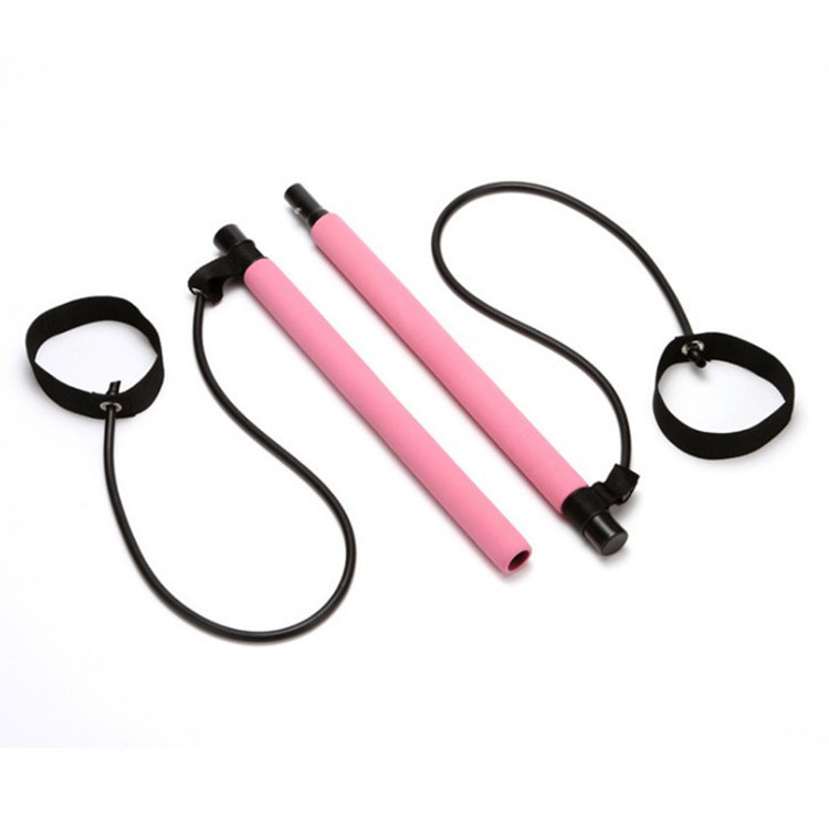 Fitness Stick Multifunctional Yoga Rod Household Body Shaping Muscle Chest Expander Elastic Stick Resistance Bands