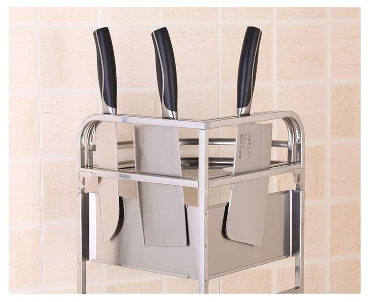 Kitchen Rack Seasoning Storage Rack Household Table Top Seasoning Box Multi-Functional Storage Rack Knife Chopsticks Chopping Board Rack Kitchen Rack Seasoning Storage Rack Household Table Top Seasoning Box Multi-Functional Storage Rack Knife Chopsticks Chopping Board Rack