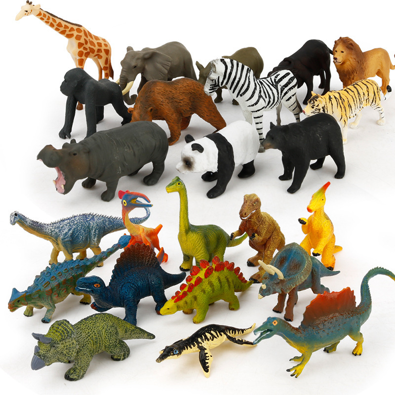 Early Childhood Education Toys Dinosaur Marine Animal Sand Table Scene Science and Education Cognitive Model Matching Recognition Study Card