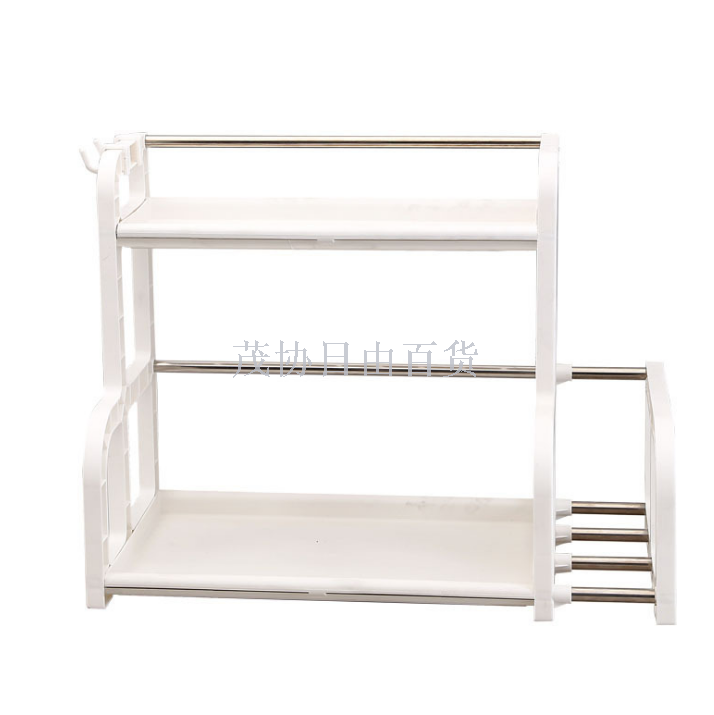 Kitchen storage plastic storage with a knife chopping board seasoning double seasoning multi-functional table storage Kitchen storage plastic storage with a knife chopping board seasoning double seasoning multi-functional table storage