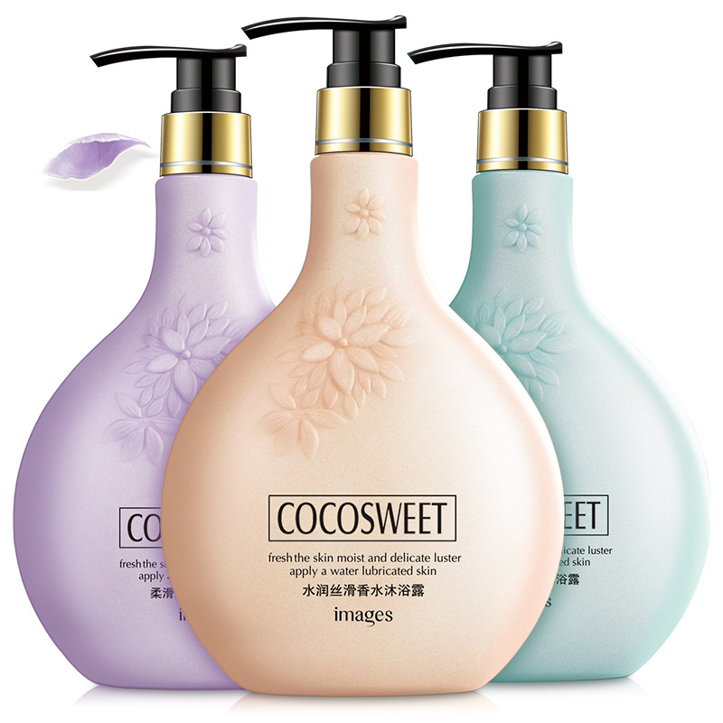 Images Smooth Skin Beauty Perfume Shower Gel Nourishing Fragrance Nourishing Moisturizing Gentle Clean Perfume Bath Lotion