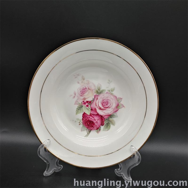 Ceramic tableware porcelain bowl set Jingdezhen China ceramic bowl disc wholesale Ceramic tableware porcelain bowl set Jingdezhen China ceramic bowl disc wholesale