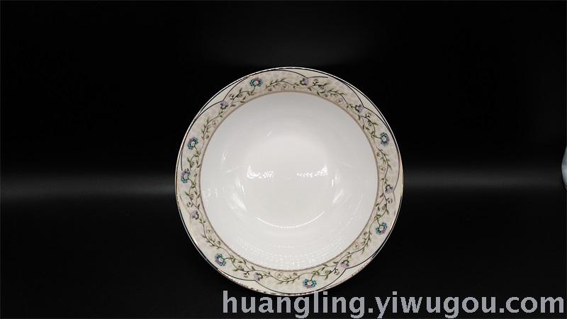 Ceramic tableware porcelain bowl set Jingdezhen China ceramic bowl disc wholesale Ceramic tableware porcelain bowl set Jingdezhen China ceramic bowl disc wholesale