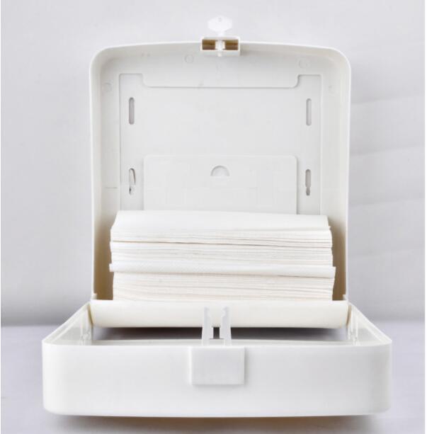 Bathroom Hotel Wall-Mounted Plastic Tissue Box Tissue Box Box Hanging Hand Paper Rack Tissue Holder a