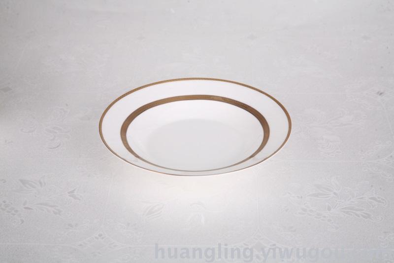 Ceramic tableware porcelain bowl set Jingdezhen China ceramic bowl disc wholesale