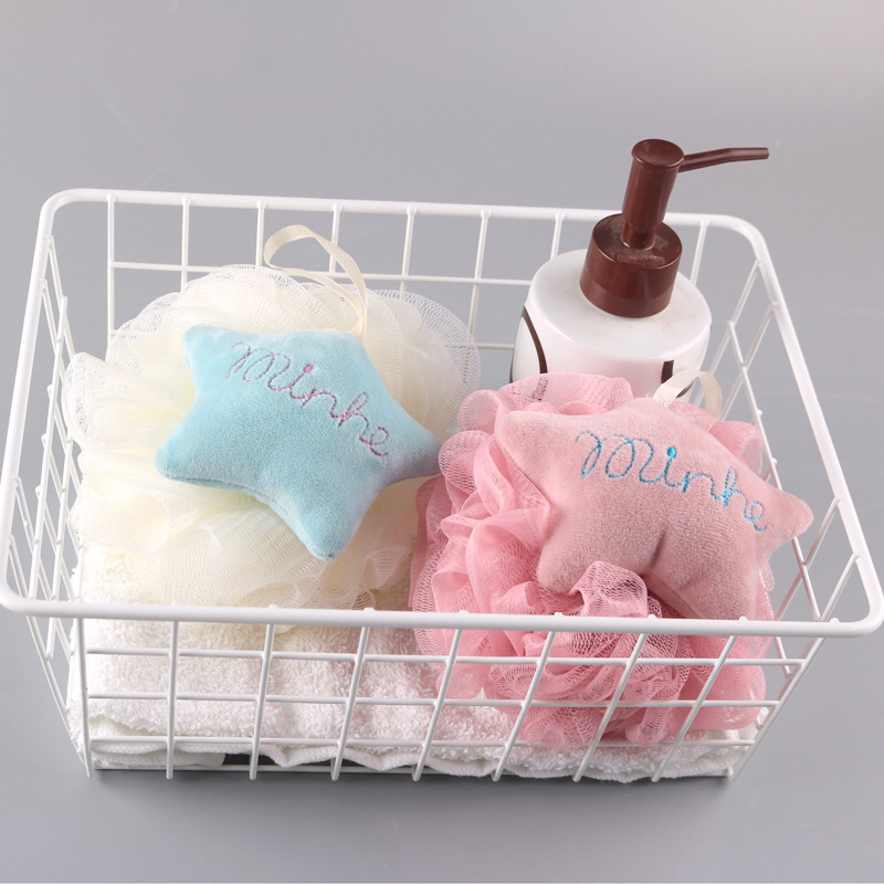Loofah Super Soft and Cute XINGX Mesh Sponge Bath Back Rub Foaming Bath Products Internet Celebrity Plain Bath Ball Mesh Sponge