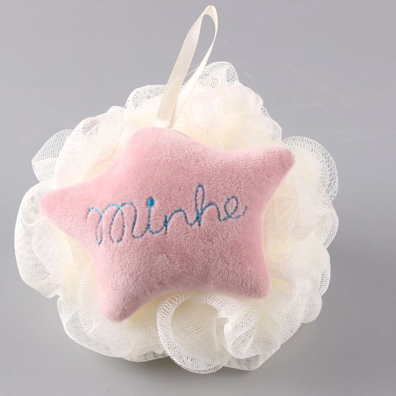 Loofah Super Soft and Cute XINGX Mesh Sponge Bath Back Rub Foaming Bath Products Internet Celebrity Plain Bath Ball Mesh Sponge