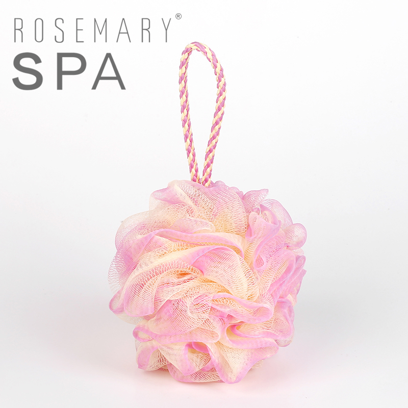 Ribbon bath flower scrubbing utensil scrubbing back blowing bubbles bath towel bar bath ball bath flower