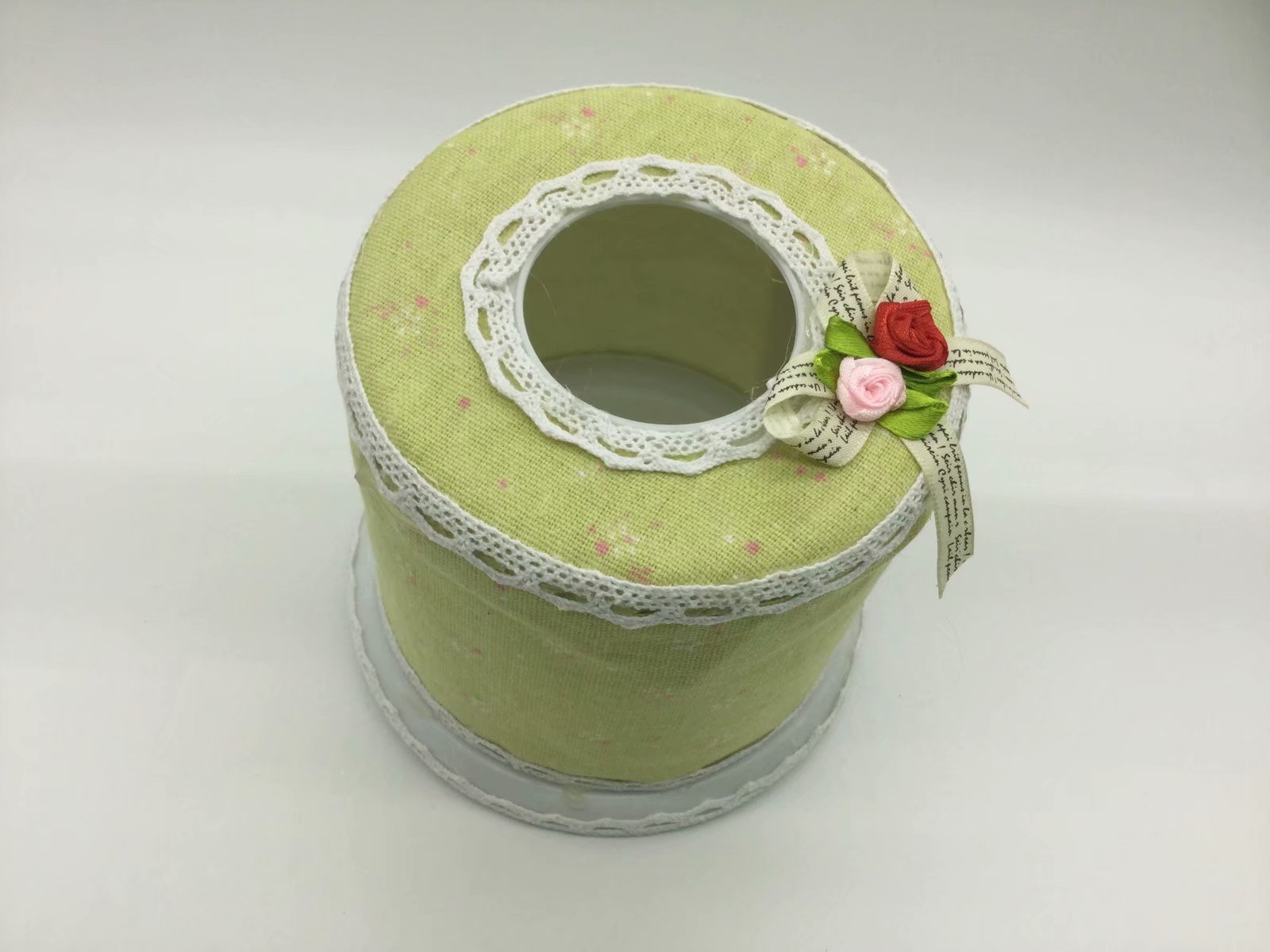 Drum tissue box restaurant tissue box special price tissue box hemp material drum tissue box