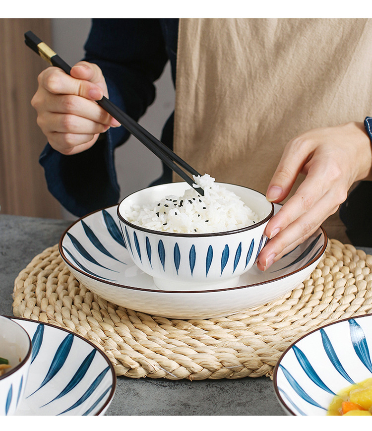 Japanese-Style Internet Celebrity Water Drop Tableware Set Ceramic Gift Bowl Set Dishware Set Gift Box Gift Box Custom Logo Japanese-Style Internet Celebrity Water Drop Tableware Set Ceramic Gift Bowl Set Dishware Set Gift Box Gift Box Custom Logo