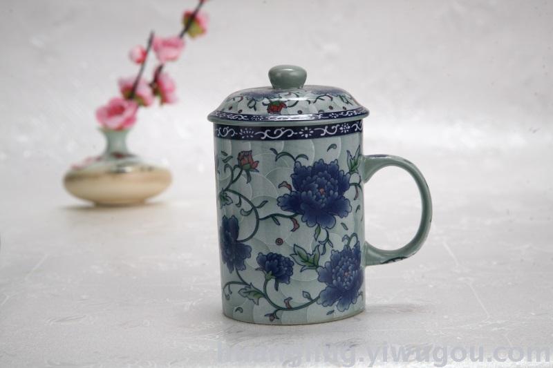 Jingdezhen blue and white porcelain bowl bowl gift set bowl bowl bone china tableware Jingdezhen blue and white porcelain bowl bowl gift set bowl bowl bone china tableware
