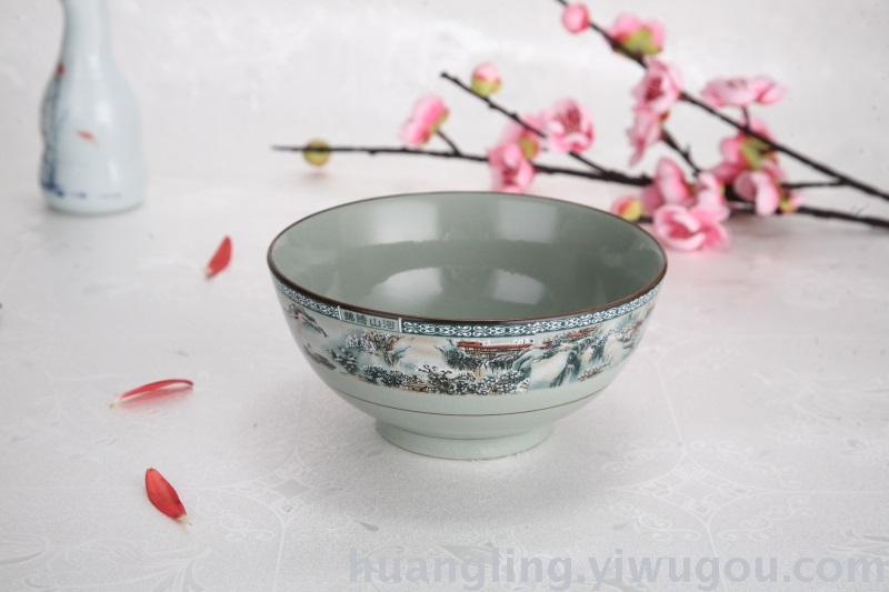 Jingdezhen blue and white porcelain bowl bowl gift set bowl bowl bone china tableware Jingdezhen blue and white porcelain bowl bowl gift set bowl bowl bone china tableware