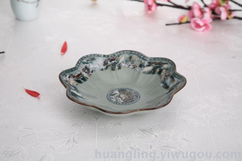 Jingdezhen blue and white porcelain bowl bowl gift set bowl bowl bone china tableware Jingdezhen blue and white porcelain bowl bowl gift set bowl bowl bone china tableware
