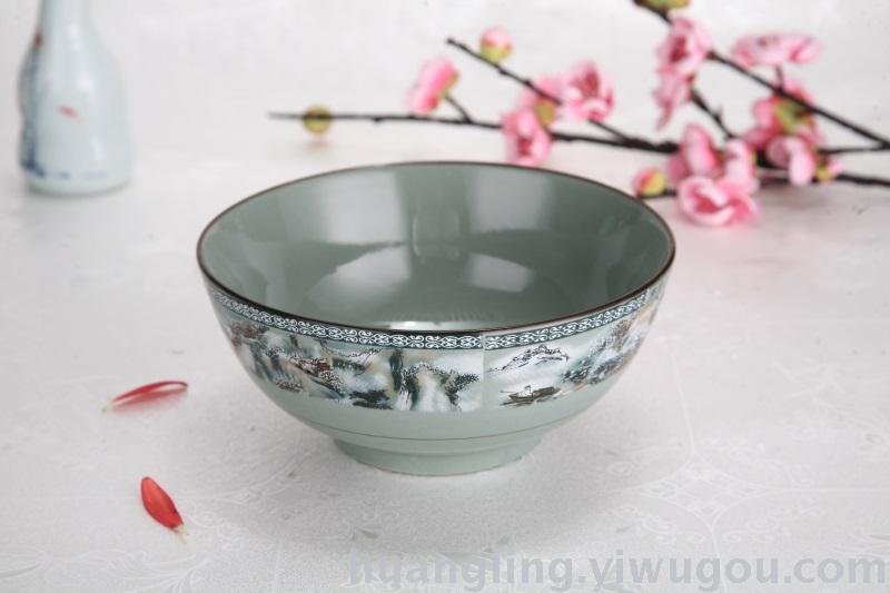 Jingdezhen blue and white porcelain bowl bowl gift set bowl bowl bone china tableware Jingdezhen blue and white porcelain bowl bowl gift set bowl bowl bone china tableware
