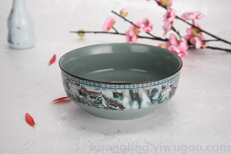 Jingdezhen blue and white porcelain bowl bowl gift set bowl bowl bone china tableware Jingdezhen blue and white porcelain bowl bowl gift set bowl bowl bone china tableware