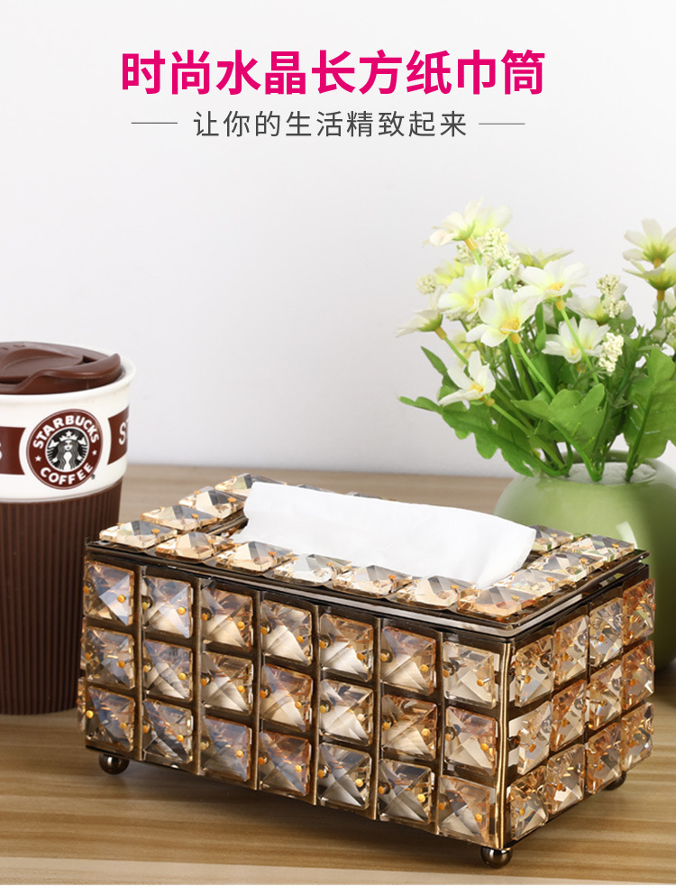Internet Hot Ins Style Nordic Simple Household Living Room Coffee Table Desktop Napkin Tissue Storage Crystal Tissue Box Internet Hot Ins Style Nordic Simple Household Living Room Coffee Table Desktop Napkin Tissue Storage Crystal Tissue Box