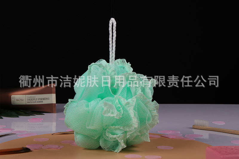 Manufacturers direct large bath shower bath ball wholesale bath flowers Bath products soft skin-friendly rubbing bath flowers