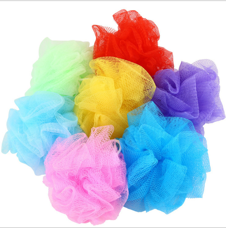 Bath Color Sponge Bath Ball Bath plus Sponge Loofah Can Be Customized Bath Color Sponge Bath Ball Bath plus Sponge Loofah Can Be Customized