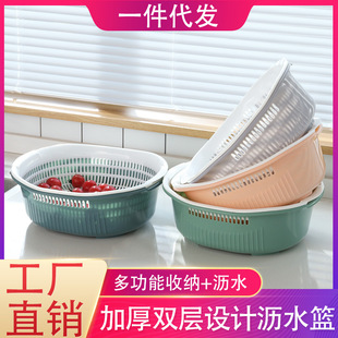 [Large Size Thick Trash Can] Nordic Trash Can Home without Lid with Pressure Ring Office Kitchen Toilet Basket