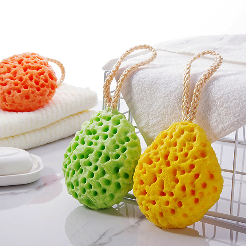 Wholesale Honeycomb Bath Sponge Children&#039;s Non-Latex Bath Bath Ball Men&#039;s and Women&#039;s Available Bath Imitation Greek Sponge Brush
