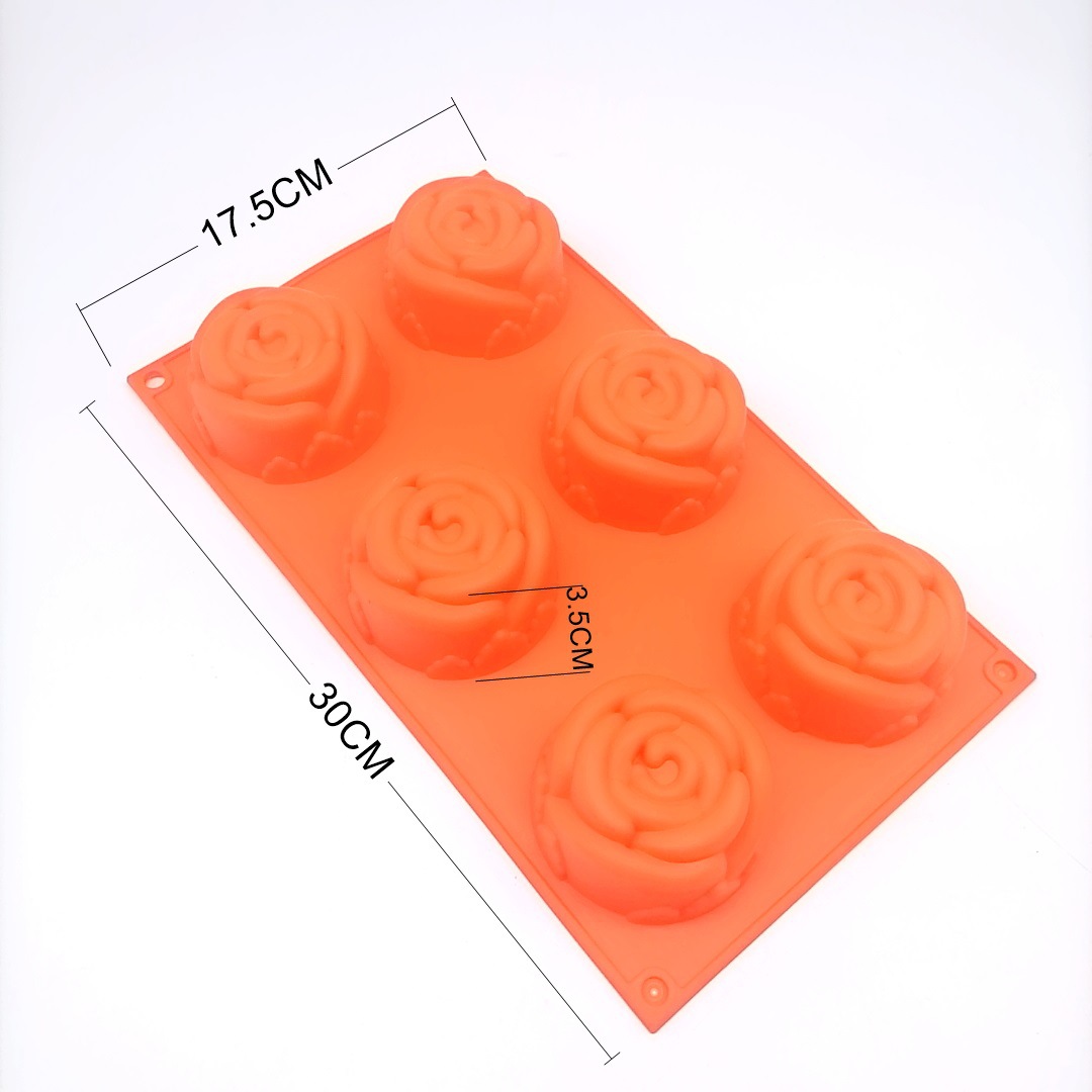 Pudding Chocolate Mold Baking Tool Silicone Cake Mold Cake Plate Flower Cake Mold