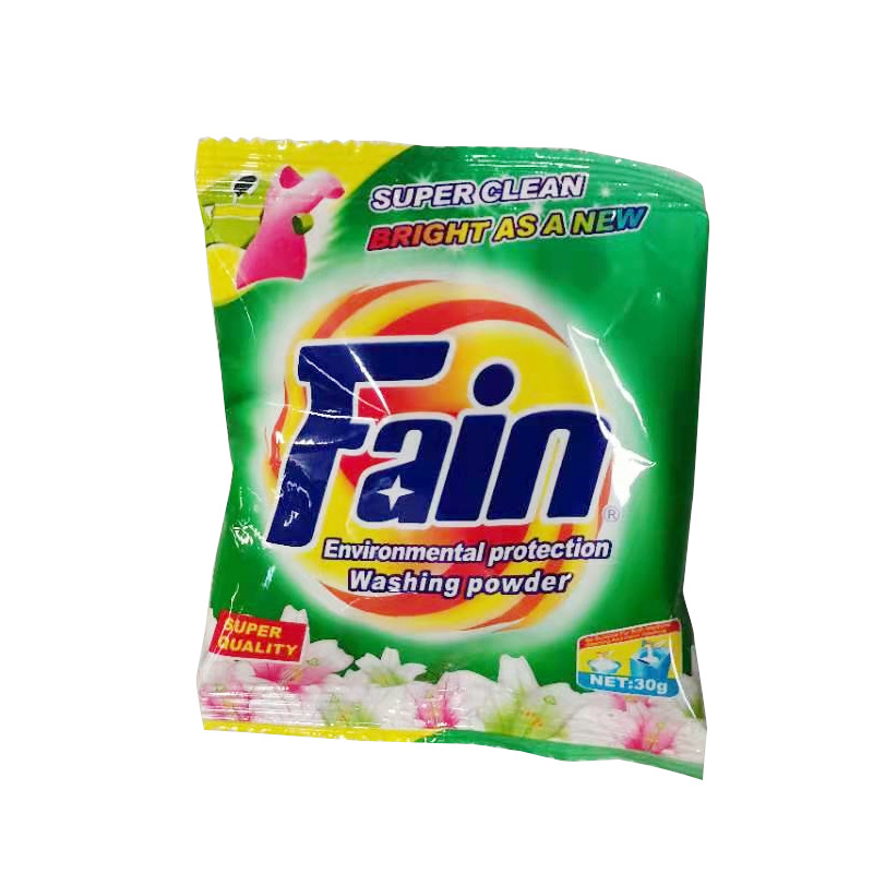 Washing Powder 35g-40g Labor Protection Gift 18kg/Piece Family Pack Pouch Sample Washing Powder