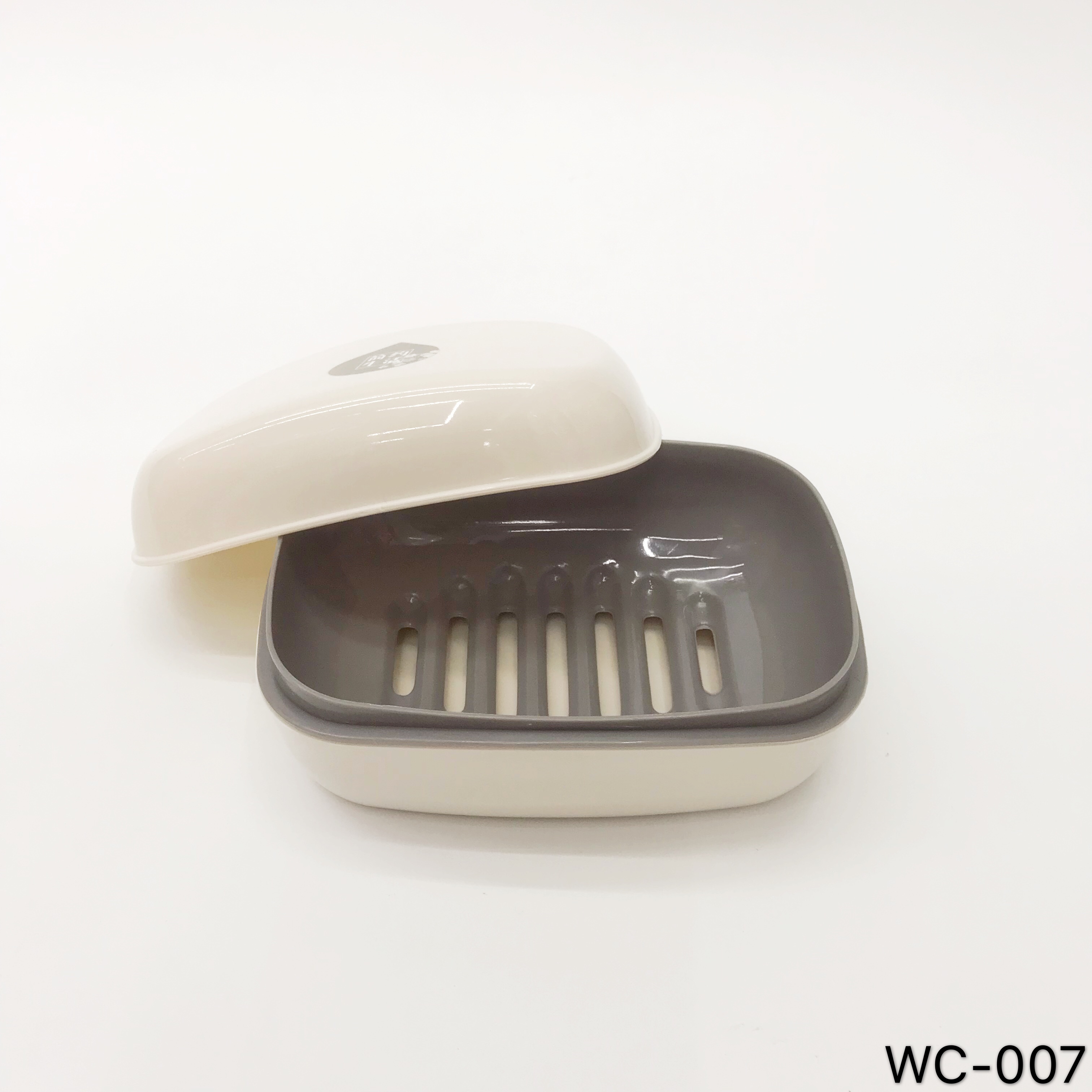Laundry soap box with lid portable large new toilet asphalt double layer cute creative bathroom soap box