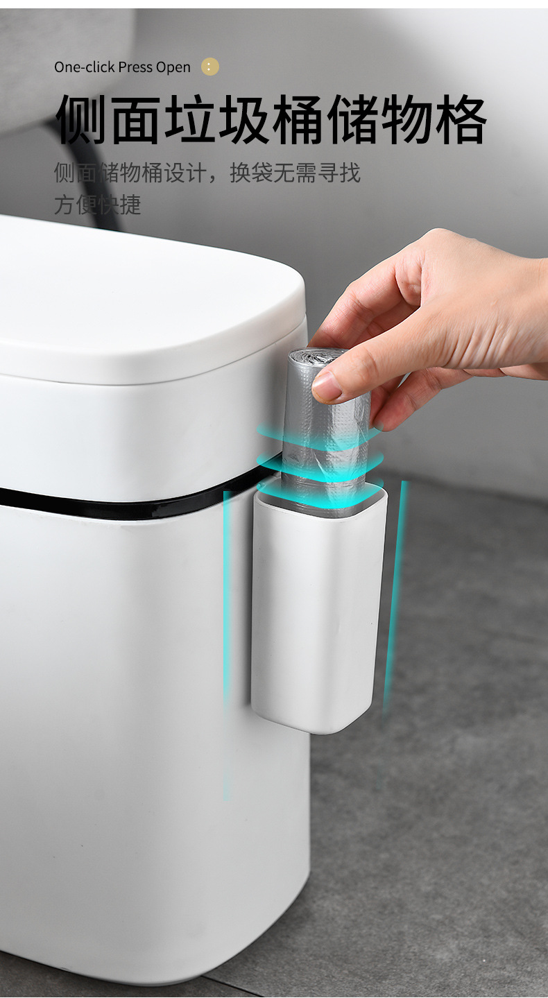 Toilet Waste Paper Trash Can with Lid Household Living Room Press Simple Creative Modern Nordic Covered Toilet Basket Toilet Waste Paper Trash Can with Lid Household Living Room Press Simple Creative Modern Nordic Covered Toilet Basket