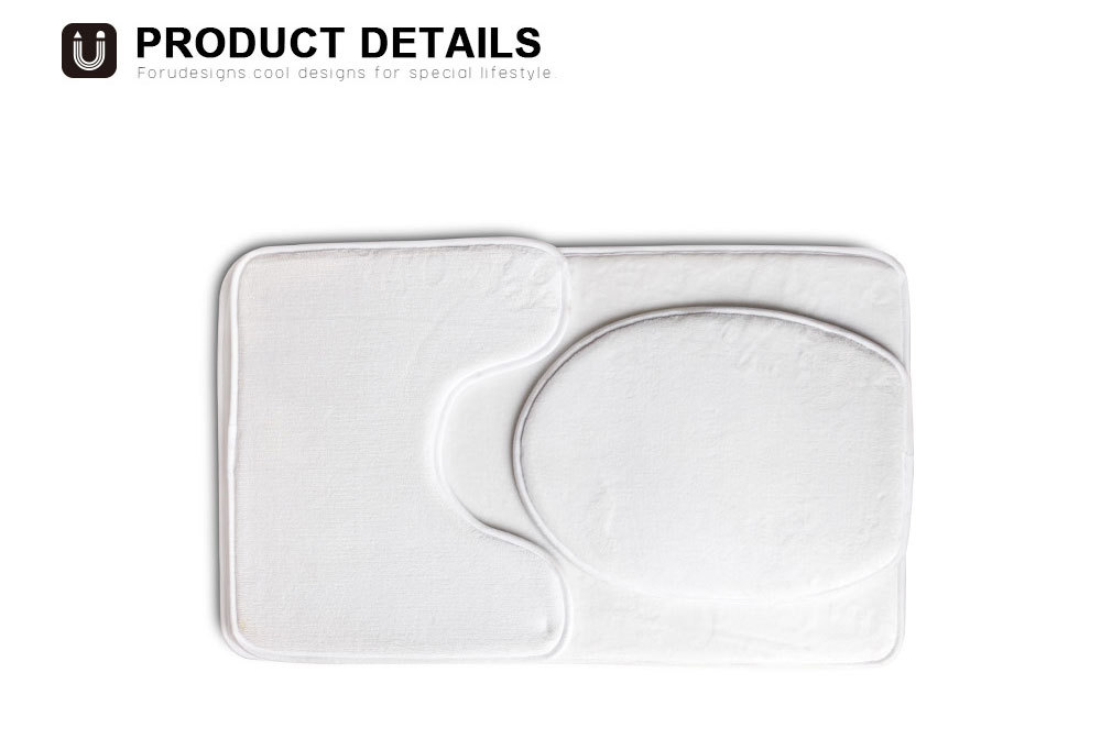 Europe and America Cross Border Cute Christmas Cat Clean Toilet Lid Pad Ginger Cake Nut Printed U-Shaped Mat One Order