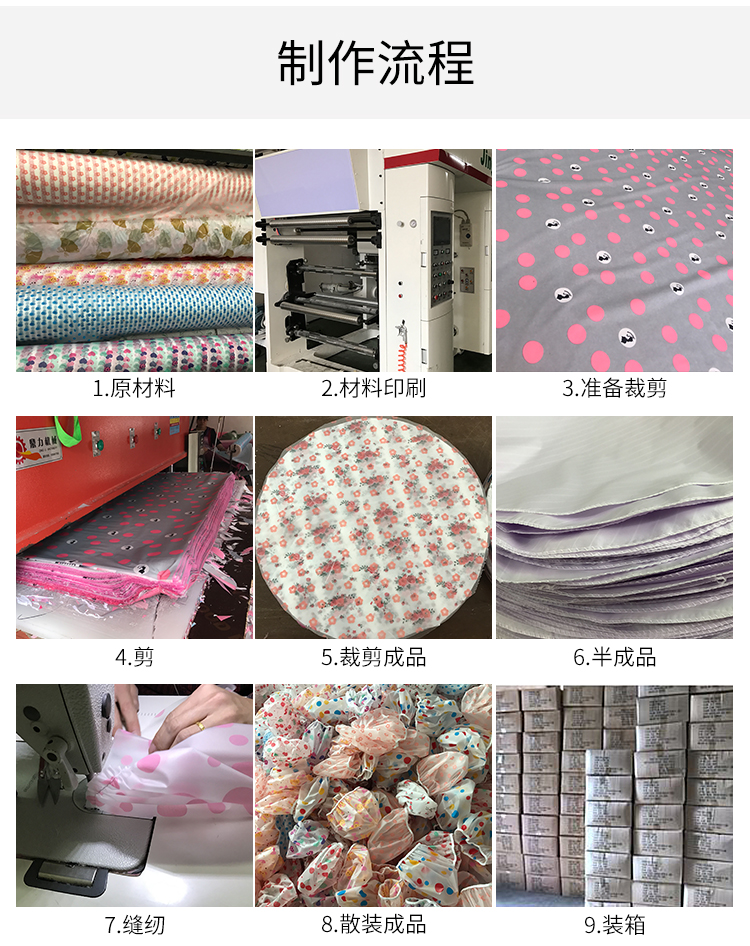 Factory Wholesale New Printed Satin Double-Layer Edging Shower Cap Wash Makeup Cap Oil-Proof Dustproof Bath Hat Factory Wholesale New Printed Satin Double-Layer Edging Shower Cap Wash Makeup Cap Oil-Proof Dustproof Bath Hat
