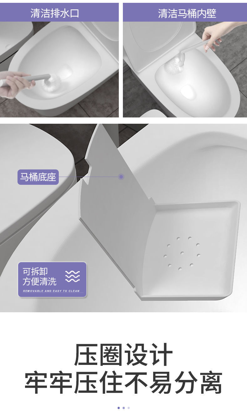 Corner Trash Bin Toilet with Lid Household Toilet Toilet Wastebasket Wall-Mounted Trash Can Internet Celebrity Minimalist Garbage Bin