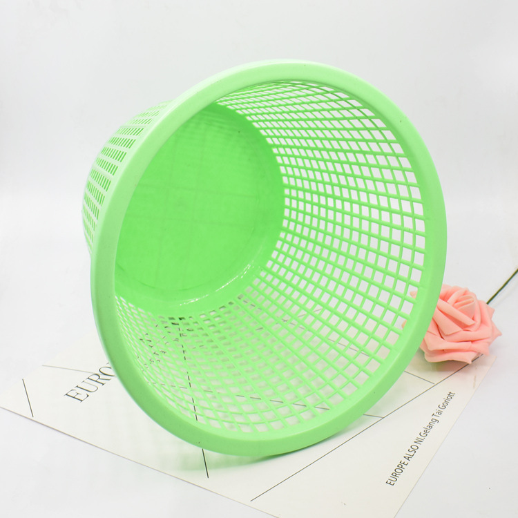 Trash Can Creative Household Kitchen Household Garbage Toilet Wastebasket round Large Bucket without Lid