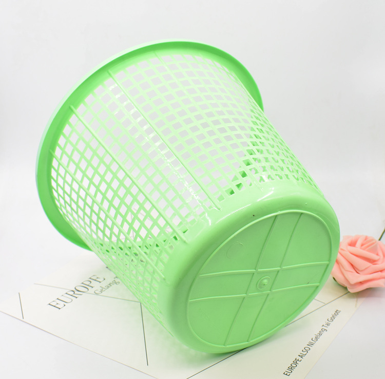 Trash Can Creative Household Kitchen Household Garbage Toilet Wastebasket round Large Bucket without Lid
