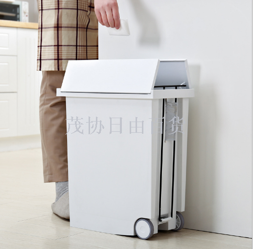Pedal kitchen trash can household with lid creative classification living room toilet Nordic large size toilet deodorant