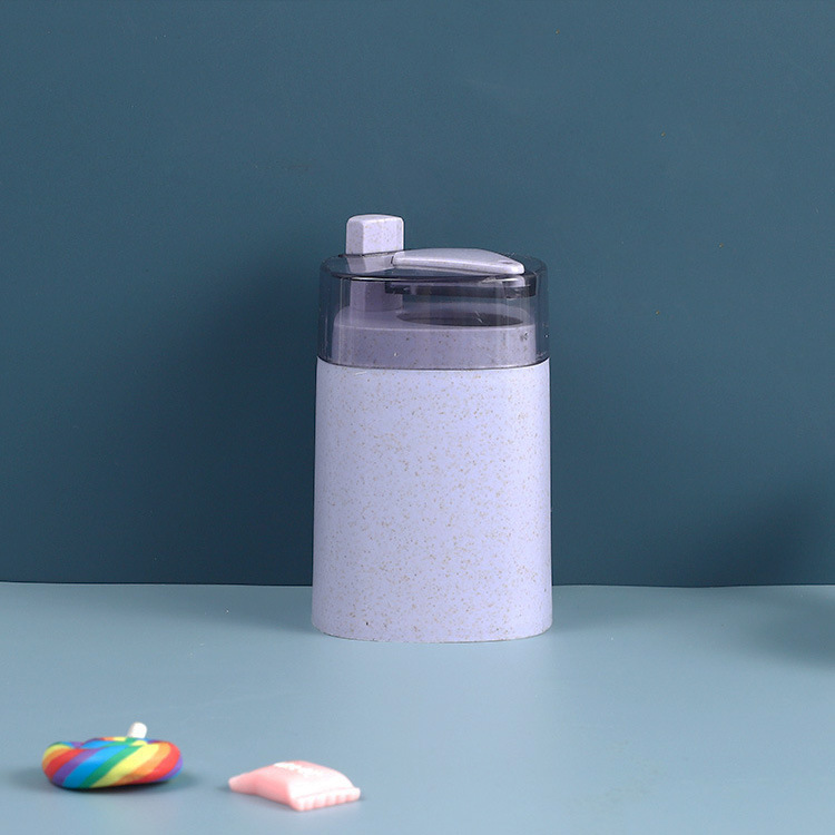 Wheat Straw Automatic Press Type Toothpick Holder Household Creative Toothpick Bottle Living Room Dining Room Transparent Toothpick Box Cans Wheat Straw Automatic Press Type Toothpick Holder Household Creative Toothpick Bottle Living Room Dining Room Transparent Toothpick Box Cans