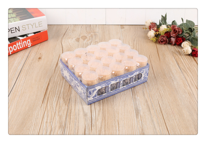 Fashion boutique home toothpicks natural environmental protection bamboo double toothpick bamboo sticks wholesale