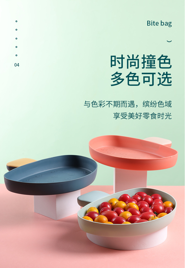 2020 New Fruit Plate Mushroom Fruit Plate Home Simple Cute Fruit Plate Toothpick Fruit Plate Factory Direct Sales 2020 New Fruit Plate Mushroom Fruit Plate Home Simple Cute Fruit Plate Toothpick Fruit Plate Factory Direct Sales