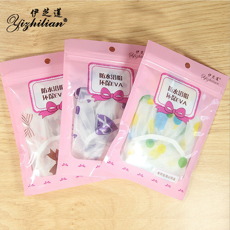 Shower Cap Waterproof Adult Female Printing Eva Bath Hair Cap Hair Treatment Cap Hair Mask Shower Cap Hair Cover Toupee