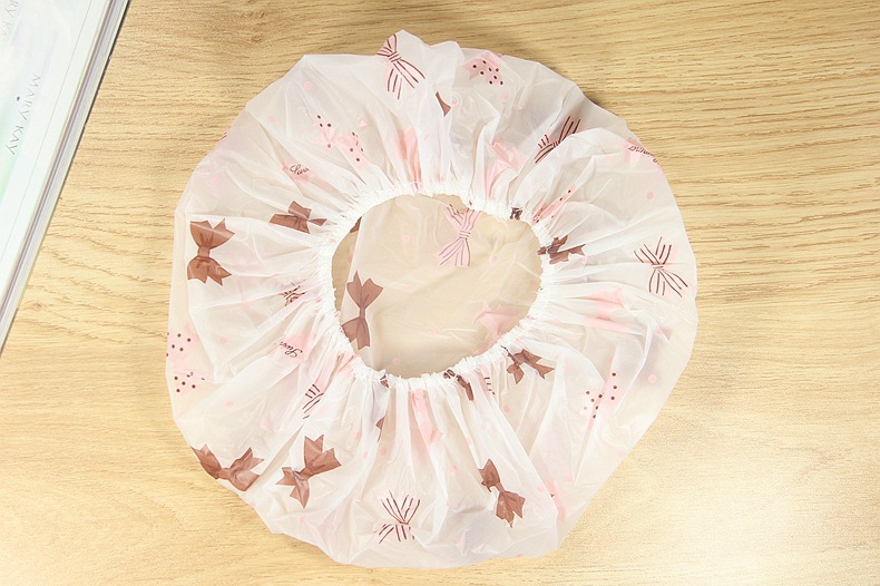 Shower Cap Waterproof Adult Female Printing Eva Bath Hair Cap Hair Treatment Cap Hair Mask Shower Cap Hair Cover Toupee