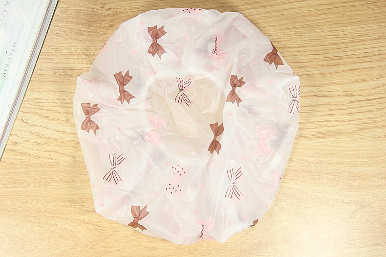 Shower Cap Waterproof Adult Female Printing Eva Bath Hair Cap Hair Treatment Cap Hair Mask Shower Cap Hair Cover Toupee