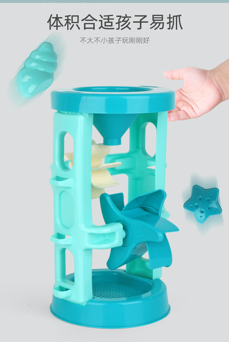 Built xiongda children's beach toy hourglass set shovel baby bucket paddling tool beach Cassettes wholesale
