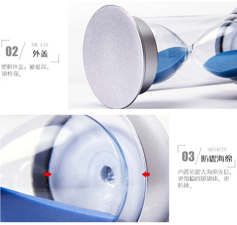 Creative Decoration Timer Hourglass 5/10/20/30/60 Minutes Home Birthday Gift Plastic Time Hourglass Creative Decoration Timer Hourglass 5/10/20/30/60 Minutes Home Birthday Gift Plastic Time Hourglass