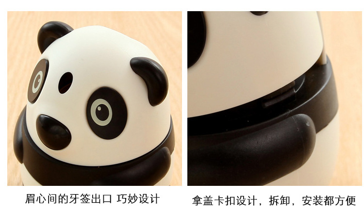 T Creative Automatic Toothpick Holder Cartoon Panda Toothpick Box Fashion Personality Cute Koala Toothpick Tin in Stock Wholesale T Creative Automatic Toothpick Holder Cartoon Panda Toothpick Box Fashion Personality Cute Koala Toothpick Tin in Stock Wholesale