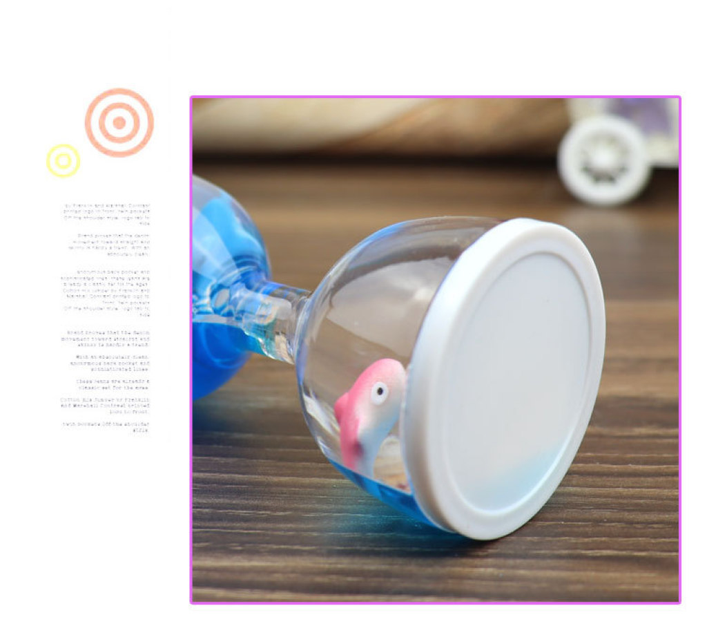 Trendy Douyin Style Oil Drop Oil Leak Hourglass Water Drop Liquid Decompression Daze Artifact Timer Ornaments Dream Gift